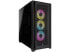 Corsair 5000D RGB - Midi Tower - PC - Black - ATX - Plastic - Steel - Tempered glass - 17 cm
