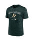 ფოტო #2 პროდუქტის Men's Green Oakland Athletics Authentic Collection Velocity Practice Performance T-shirt