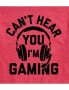 Hybrid Apparel Can't Hear You Gaming Men's Short Sleeve Tee