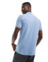 Фото #4 товара Hollister polo shirt with tipping in blue