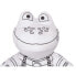 Colouring Plush White Black Cloth 16 x 18 x 13 cm Frog (8 Units)