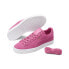 Фото #5 товара Puma Suede Classic XXI 38141052 Womens Pink Suede Lifestyle Sneakers Shoes