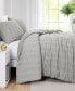 Dhara 3 Piece Textured Duvet Cover and Sham Set, Full/Queen