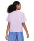 Фото #2 товара Футболка для малышей Nike Big Girls' Boxer T-Shirt