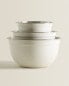 Stackable kitchen mixing bowl