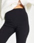 ASOS DESIGN high waist tailored trousers skinny fit in black