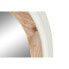 Фото #3 товара Зеркало настенное Home ESPRIT Белый Коричневый Натуральный Ель Средиземноморье 65 x 6 x 65 см