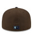 ფოტო #2 პროდუქტის Men's Brown, Navy Boston Red Sox 2007 World Series Walnut 9FIFTY Fitted Hat