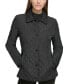 ფოტო #1 პროდუქტის Womens Collared Quilted Coat