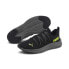 Фото #5 товара Puma Softride One4All 37767102 Mens Black Canvas Athletic Running Shoes