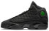 Jordan Air Jordan 13 Retro Black Cat 低帮 复古篮球鞋 GS 黑色 / Кроссовки Jordan Air Jordan 884129-011