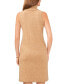 Women's Sleeveless Turtleneck Sweater Dress