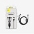 Фото #5 товара Kabel przewód 4w1 USB+USB-C do USB-C / iPhone Lightning / micro USB 1.2m - niebieski