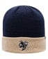 Фото #2 товара Men's Navy and Gold Georgia Tech Yellow Jackets Core 2-Tone Cuffed Knit Hat