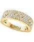 ფოტო #1 პროდუქტის Diamond Floral Pavé Band (3/4 ct. t.w.) in 14k Gold