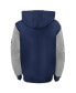 ფოტო #2 პროდუქტის Big Boys Navy, Gray New York Yankees Postcard Full-Zip Hoodie Jacket