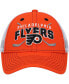 Фото #3 товара Big Boys and Girls Orange, White Philadelphia Flyers Core Lockup Trucker Snapback Hat