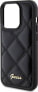 Guess Guess GUHCP15LPSQSQSK iPhone 15 Pro 6.1" czarny/black hardcase Quilted Metal Logo