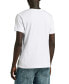Men's Short Sleeve Crewneck Distressed Logo T-Shirt