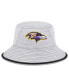 Фото #1 товара Men's Gray Baltimore Ravens Game Bucket Hat