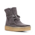 Clarks Wallabee Cup Hi 26168656 Womens Gray Suede Lace Up Casual Dress Boots 7 - фото #2