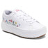 Фото #2 товара Puma Kaia Floral Platform Womens White Sneakers Casual Shoes 39302701