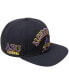 ფოტო #1 პროდუქტის Men's Black Alcorn State Braves Arch Over Logo Evergreen Snapback Hat