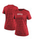 ფოტო #1 პროდუქტის Women's Red St. Louis Cardinals Authentic Collection Velocity Performance T-shirt