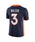 ფოტო #4 პროდუქტის Men's Russell Wilson Navy Denver Broncos Vapor Untouchable Limited Jersey