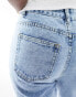 Фото #2 товара In The Style Tall straight leg jeans in light blue wash