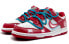 【定制球鞋】 Nike Dunk Low 解构鞋带 电玩 像素笑脸 低帮 板鞋 男款 红白 / Кроссовки Nike Dunk Low DD1391-002