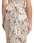 Aidan Mattox Strapless Mermaid Gown Women's Gold 4