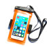 Чехол для смартфона Hurtel с водонепроницаемым лямом PVC - оранжевый