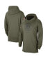 ფოტო #1 პროდუქტის Men's Olive Florida State Seminoles Military-Inspired Pack Long Sleeve Hoodie T-shirt