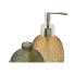 Фото #3 товара Набор для ванной Home ESPRIT Зеленый Янтарь Стеклянный ABS 9 x 8 x 17 cm (2 штук)