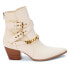 Фото #1 товара COCONUTS by Matisse Jill Pull On Pointed Toe Booties Womens Off White Casual Boo