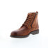 Фото #4 товара English Laundry Gregor EL2532B Mens Brown Leather Lace Up Casual Dress Boots