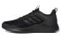 Фото #1 товара Кроссовки беговые Adidas Fluidstreet черно-серого цвета для мужчин