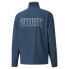 Фото #4 товара Puma Fade FullZip Training Jacket Mens Blue Casual Athletic Outerwear 520934-65