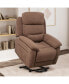 Фото #6 товара Power Lift Recliner Chair Sofa for Elderly Side Pocket