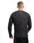 Фото #8 товара Reclaimed Vintage plated knitted jumper in grey