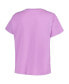 Фото #4 товара Women's Purple TLC Solo Graphic T-shirt