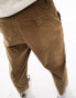 Фото #8 товара Farah hawtin corduroy tapered cropped trousers in brown