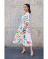 Фото #5 товара Платье Jessie Zhao New York Marisa Smocked V-образное миди