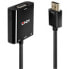 Lindy HDMI to VGA & Audio Converter - 0.1 m - HDMI Type A (Standard) - VGA (D-Sub) - Male - Female - Straight