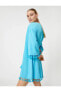 Фото #1 товара Платье Koton Sapphire Shimmer