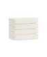 Фото #1 товара Anatolia Turkish Hand Towels (4 Pack), 18x32, 600 GSM, Woven Linen-Inspired Dobby, Ring Spun Combed Cotton, Low Twist