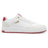 Фото #1 товара Puma Court Classic Lace Up Mens White Sneakers Casual Shoes 39501806