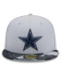 ფოტო #4 პროდუქტის Men's Gray Dallas Cowboys Active Camo 59FIFTY Fitted Hat