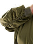 River Island Plus bomber jacket in khaki EU 46/48 - фото #7